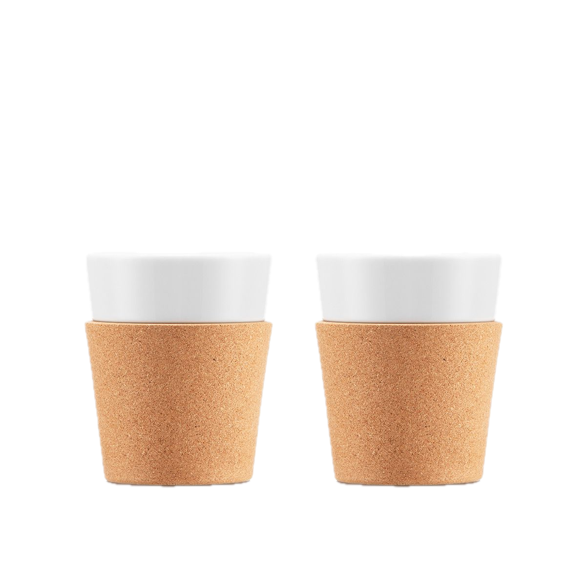 Bodum BISTRO Porcelain Mug With Cork (Set of 2)