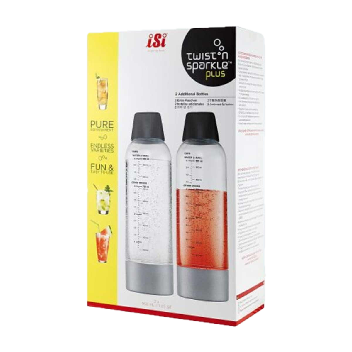 Twist Sparkle (0.95l - Set of 2)