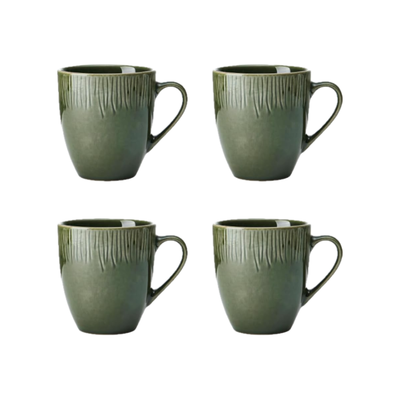 Mikasa Jardin 420ml Mugs (Set of 4)
