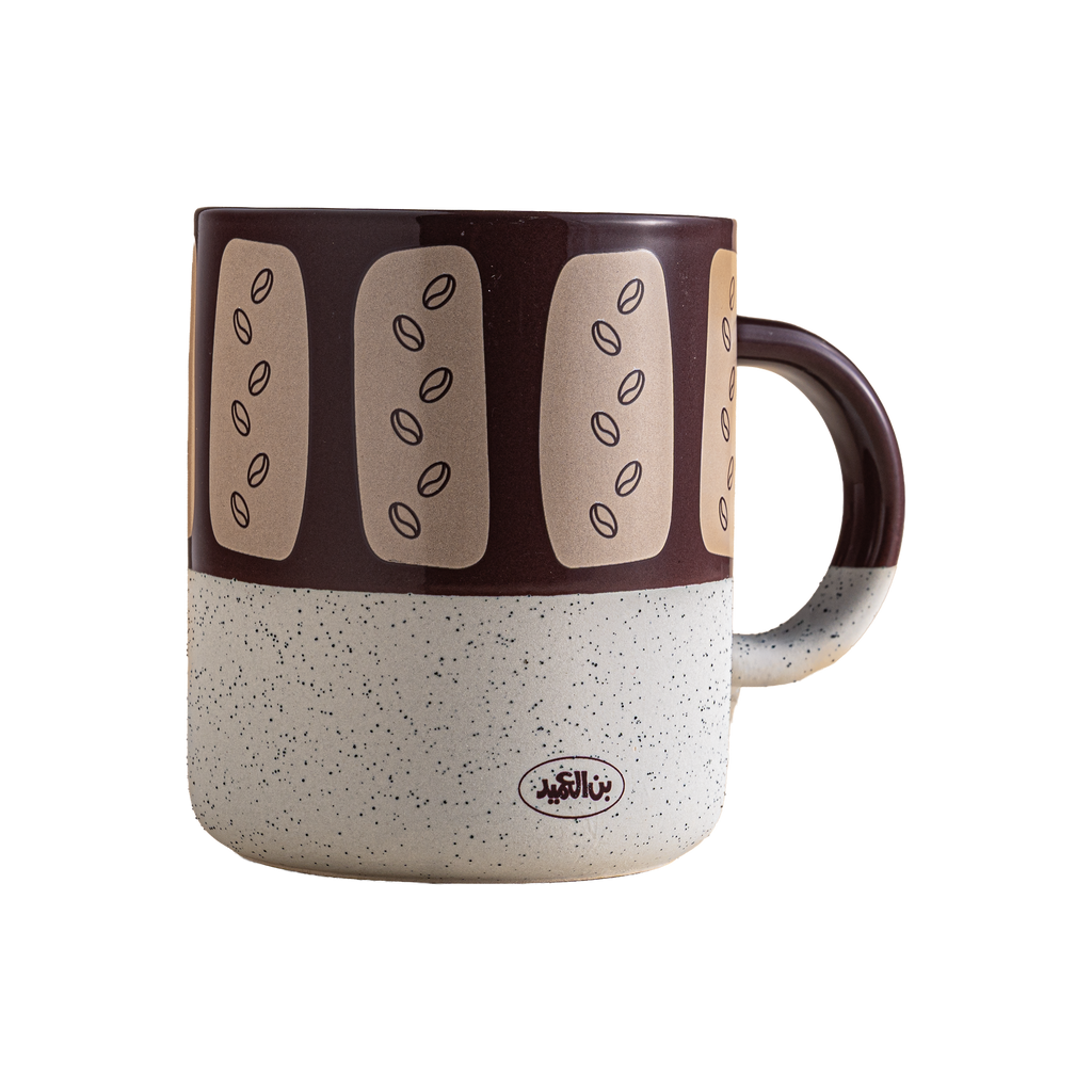 كوب بن العميد سيراميك (بني)