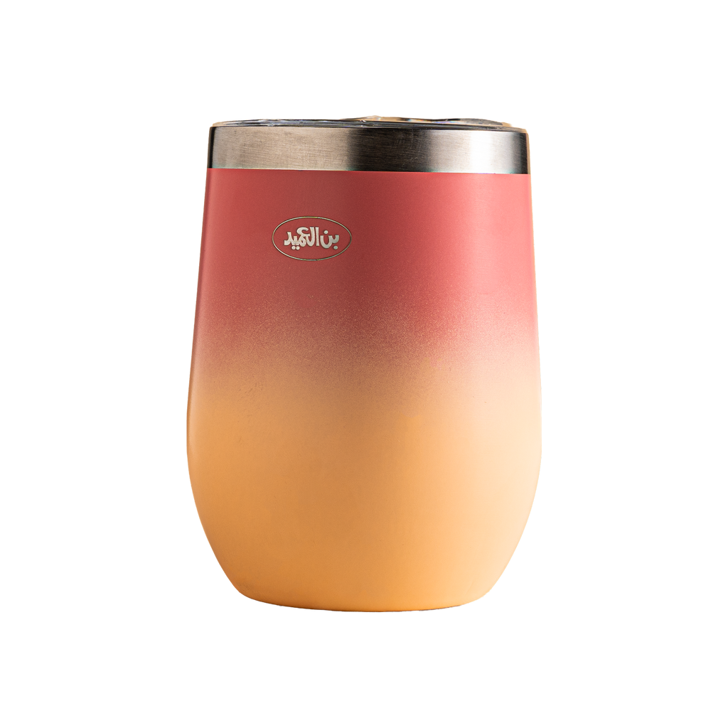 كوب بن العميد متدرّج اللون (خمري / أحمر)