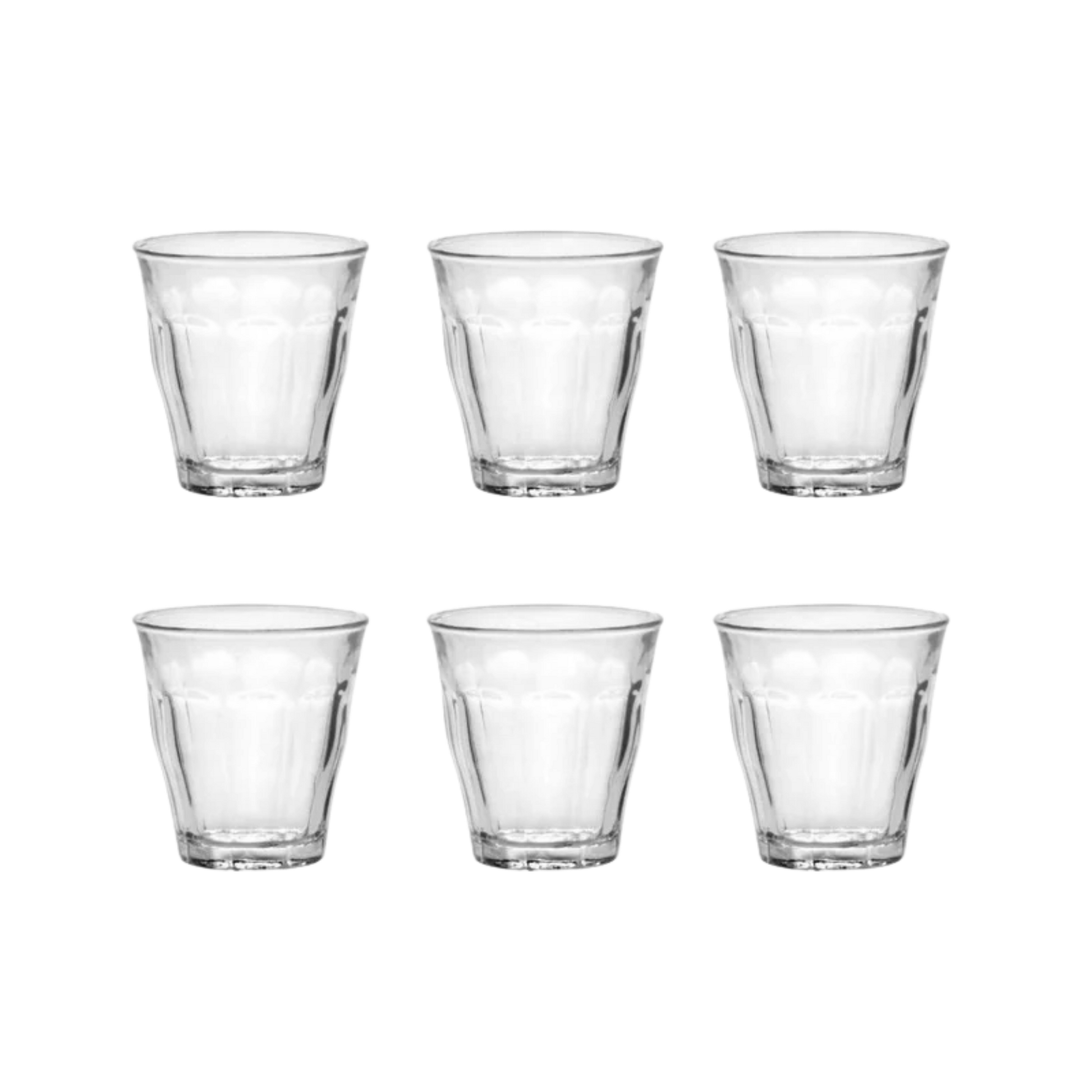 Duralex Picardie Clear Glass 16cl (Set of 6)