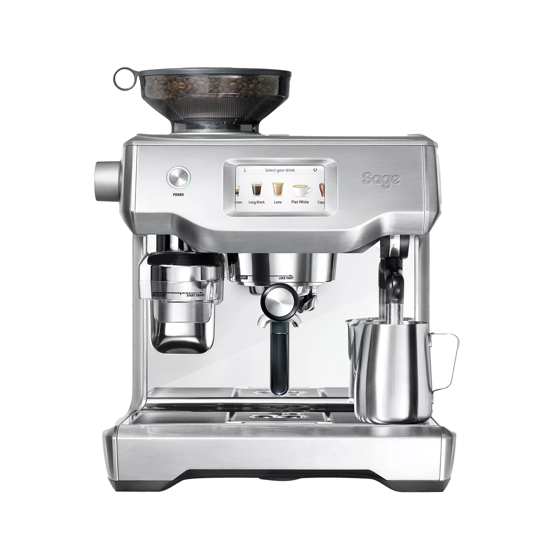 KitchenAid - Fully Automatic Espresso Machine the Oracle™ Touch (Silver)