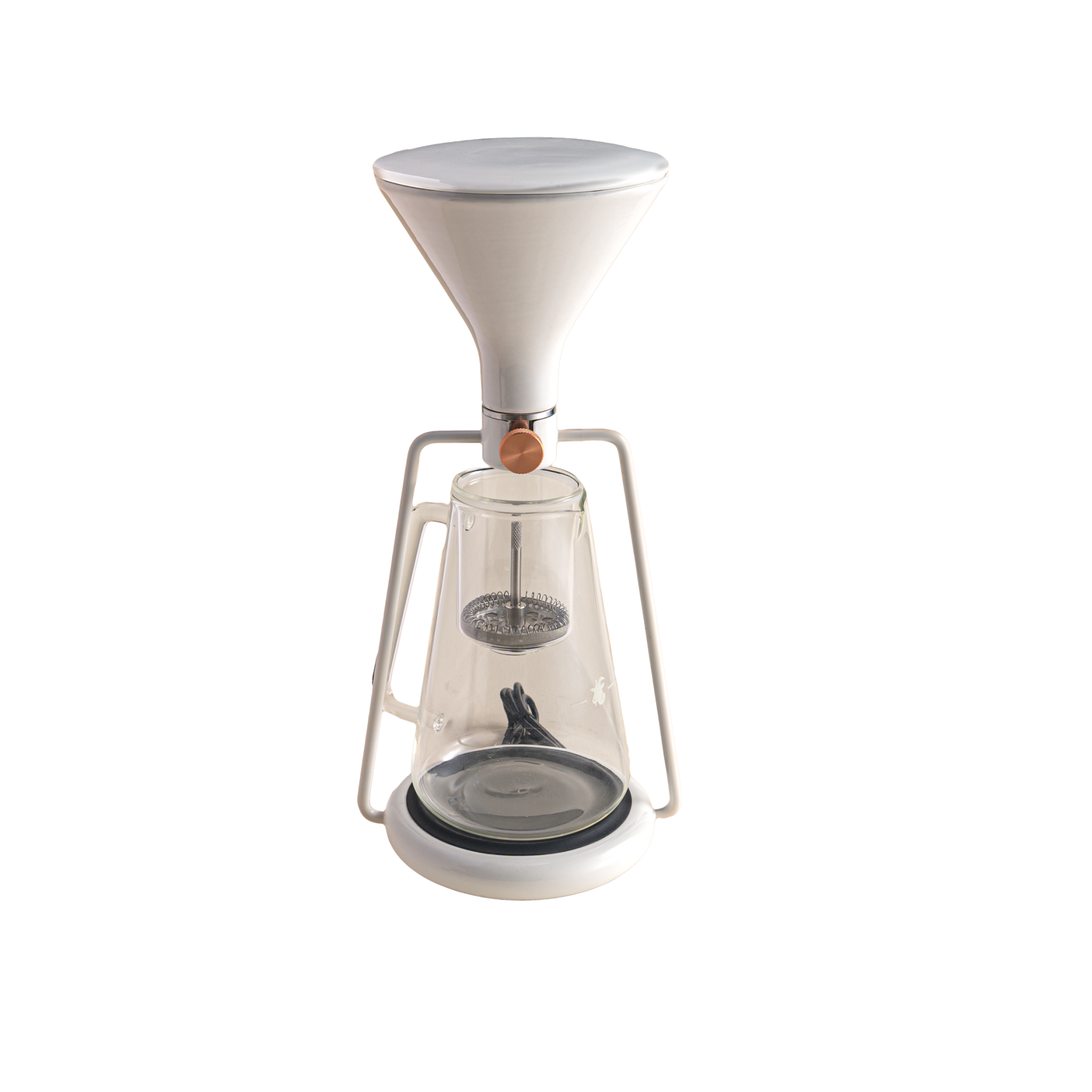 ماكينة جينا لصنع القهوة (أبيض)