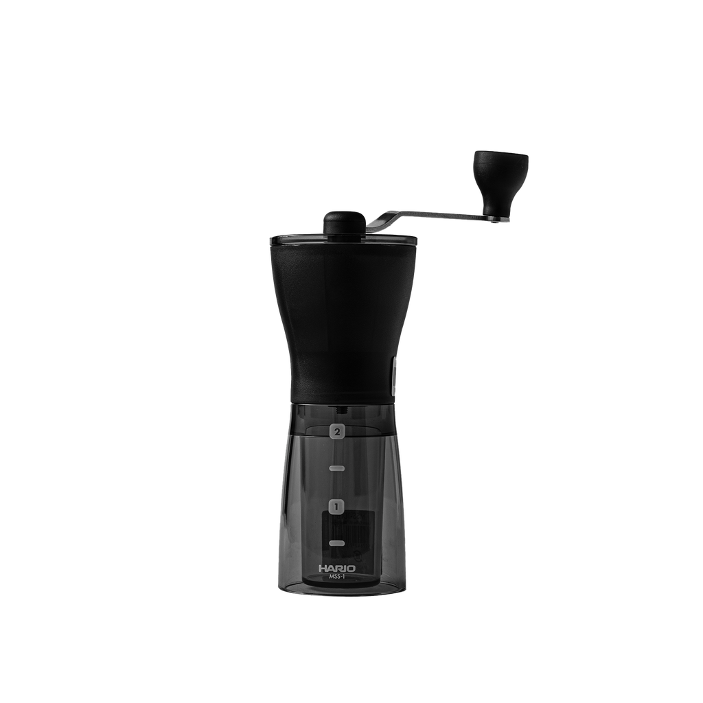 Hario Hand Grinder Ceramic Coffee Mill Mini-Slim Plus MSS-1DTB