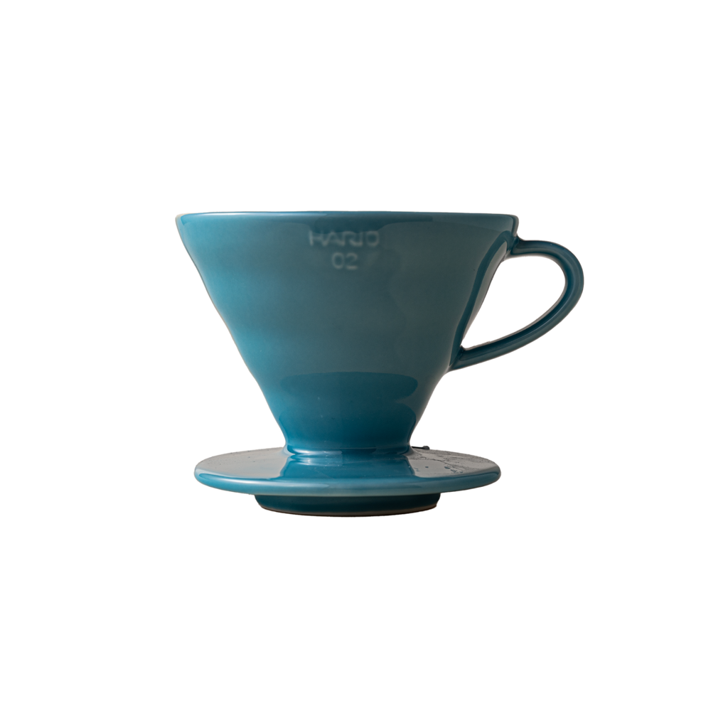 قمع تقطير القهوة هاريو V60 سيراميك أزرق VDC-02BU