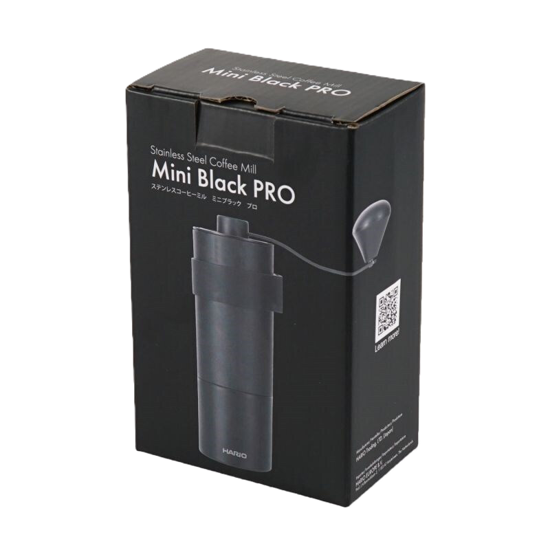 Hario Stainless Coffee Mill Mini Black PRO (CMS-B-EX)