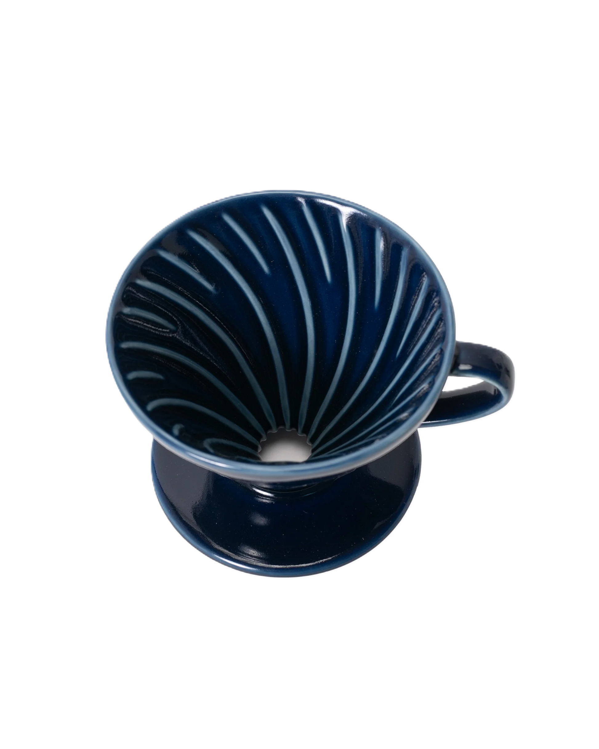 Hario V60 Ceramic Coffee Dripper Blue (VDC-02BU)