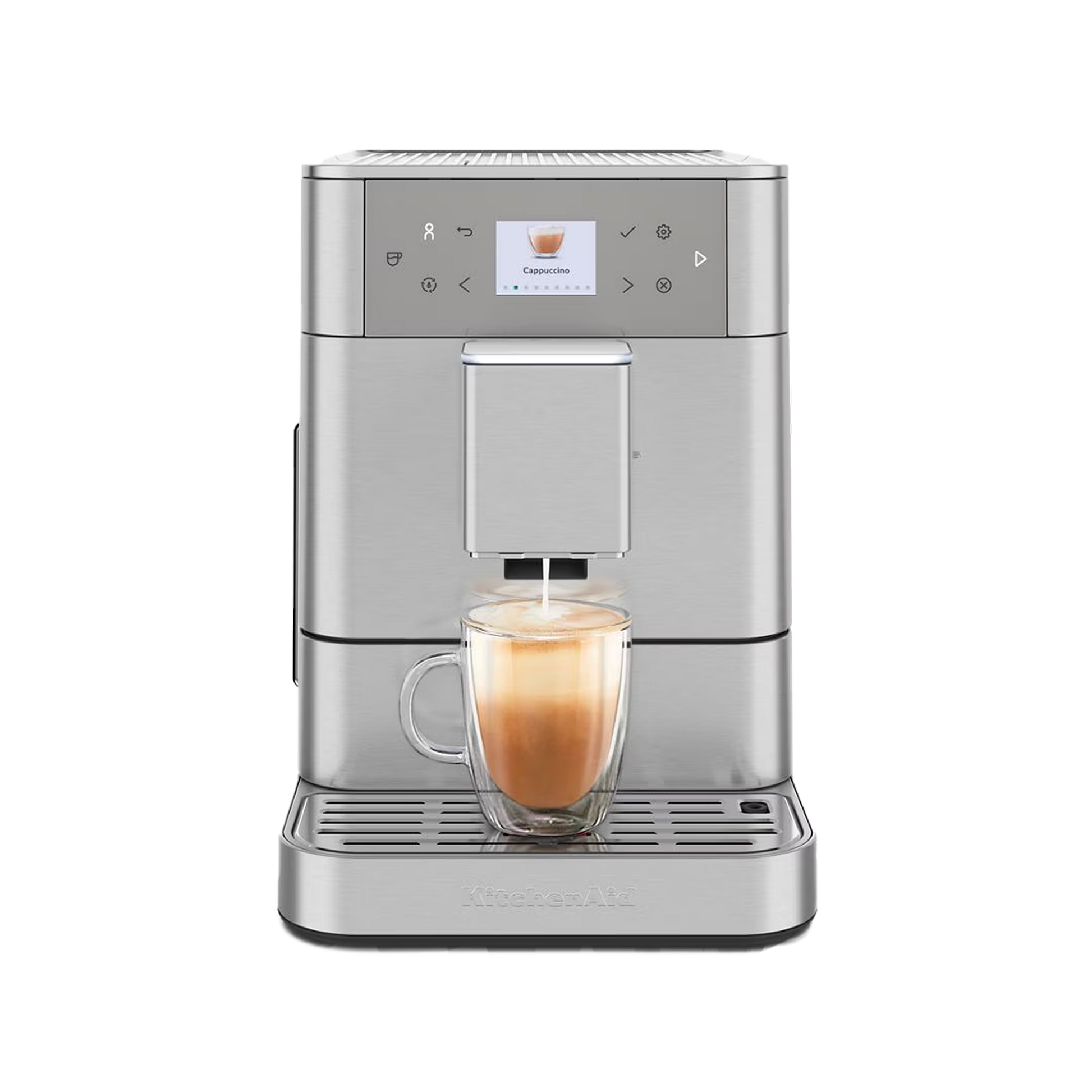 KitchenAid - Fully Automatic Espresso Machine KF6 (Silver)