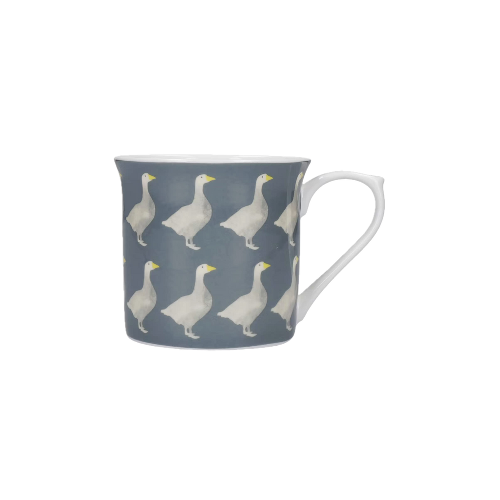 KitchenCraft Fluted Geese Mug (Set of 4)