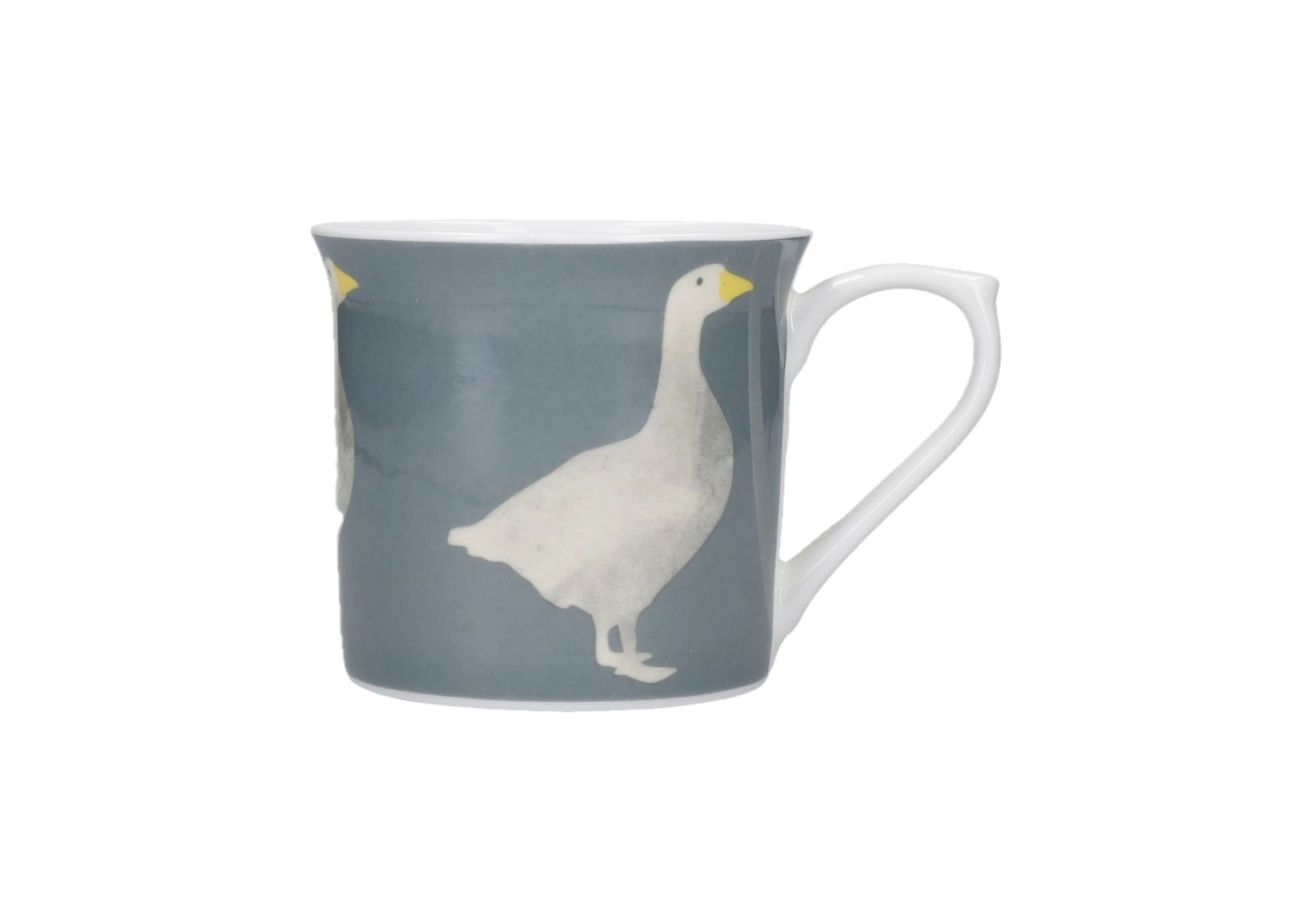 KitchenCraft Fluted Geese Mug (Set of 4)