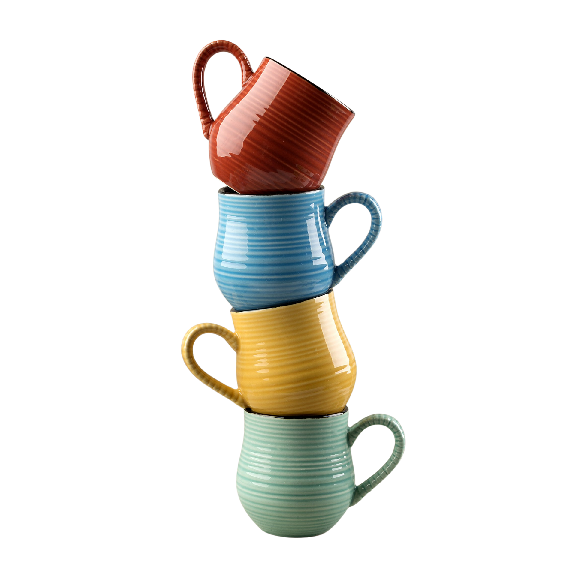 La Cafetiere Espresso Brights Mugs (Set of 4)