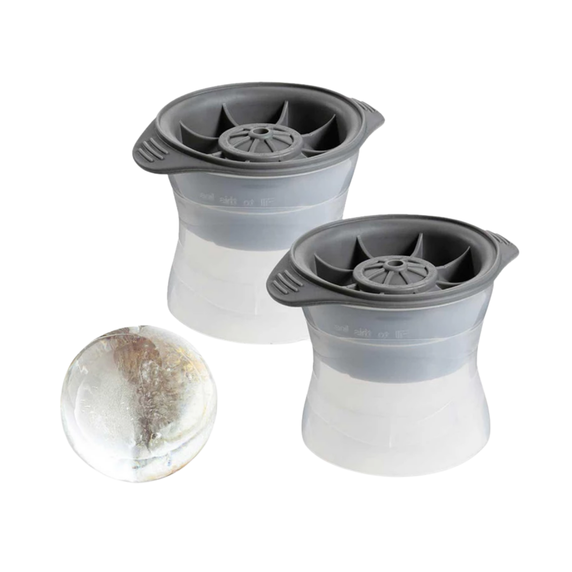 Duo Ice Ball Mold (6cm Diameter)