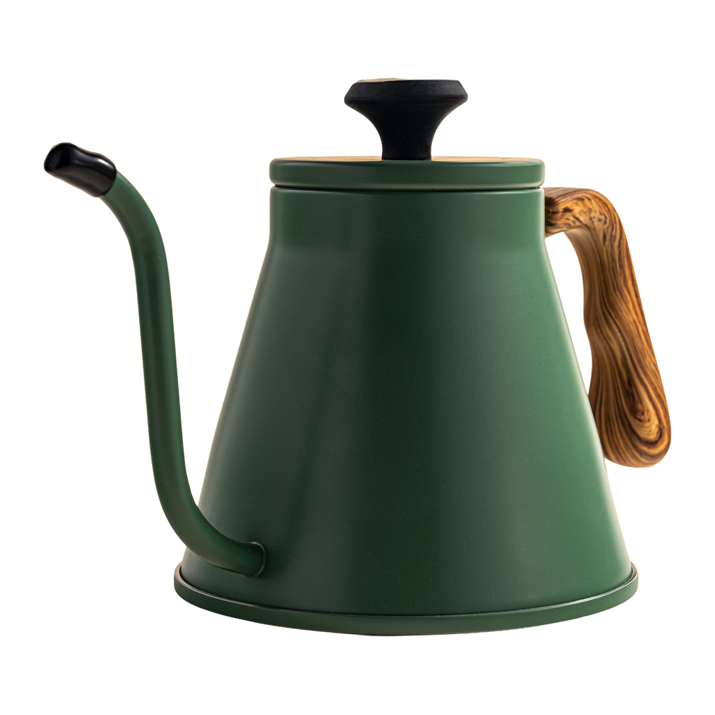 غلاية سولهاند بسِناء نحيف لتحضير القهوة - 1100 مل (أخضر)