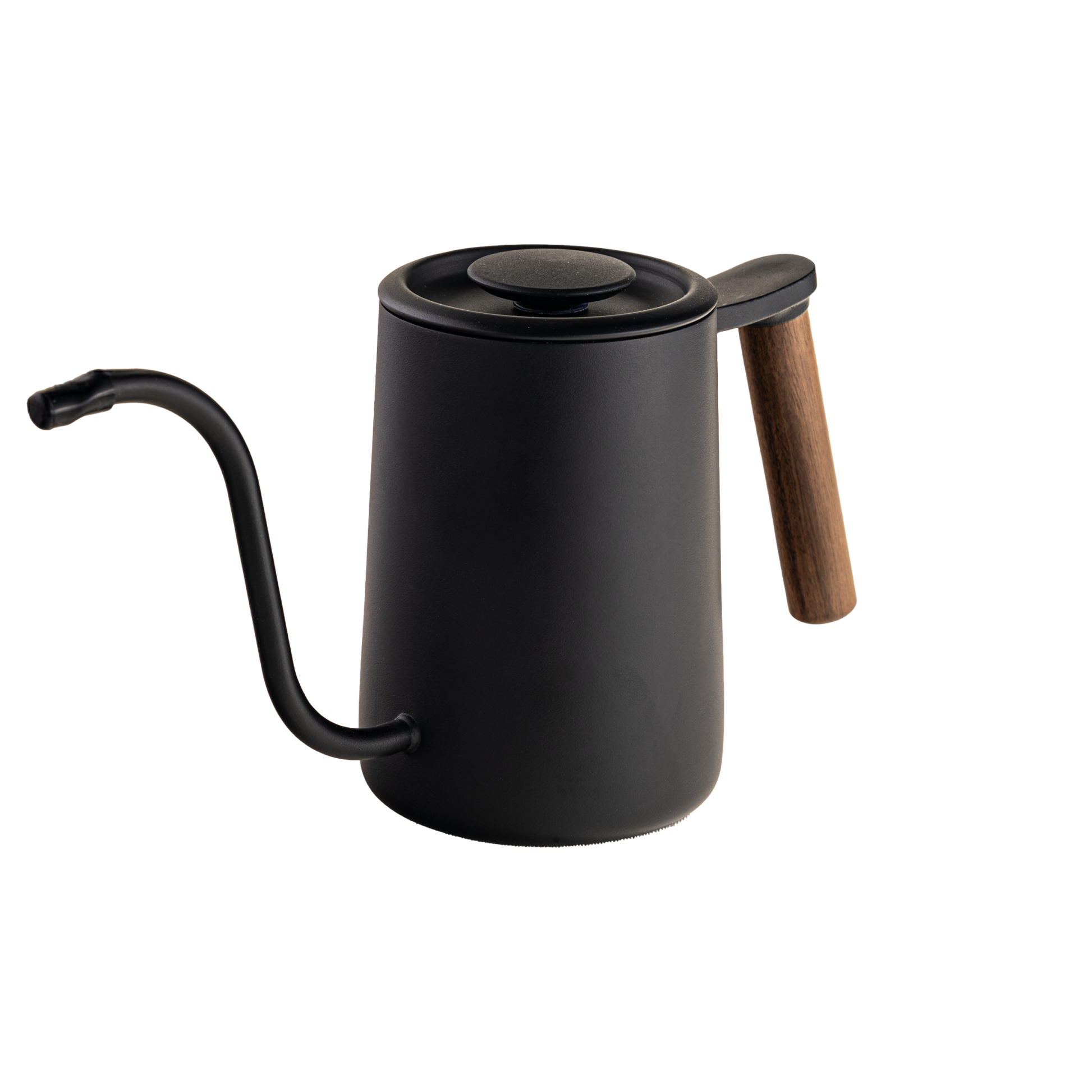 إبريق تسخين تايممور فيش يوث بمقبض خشبي - 900 مل (أسود)