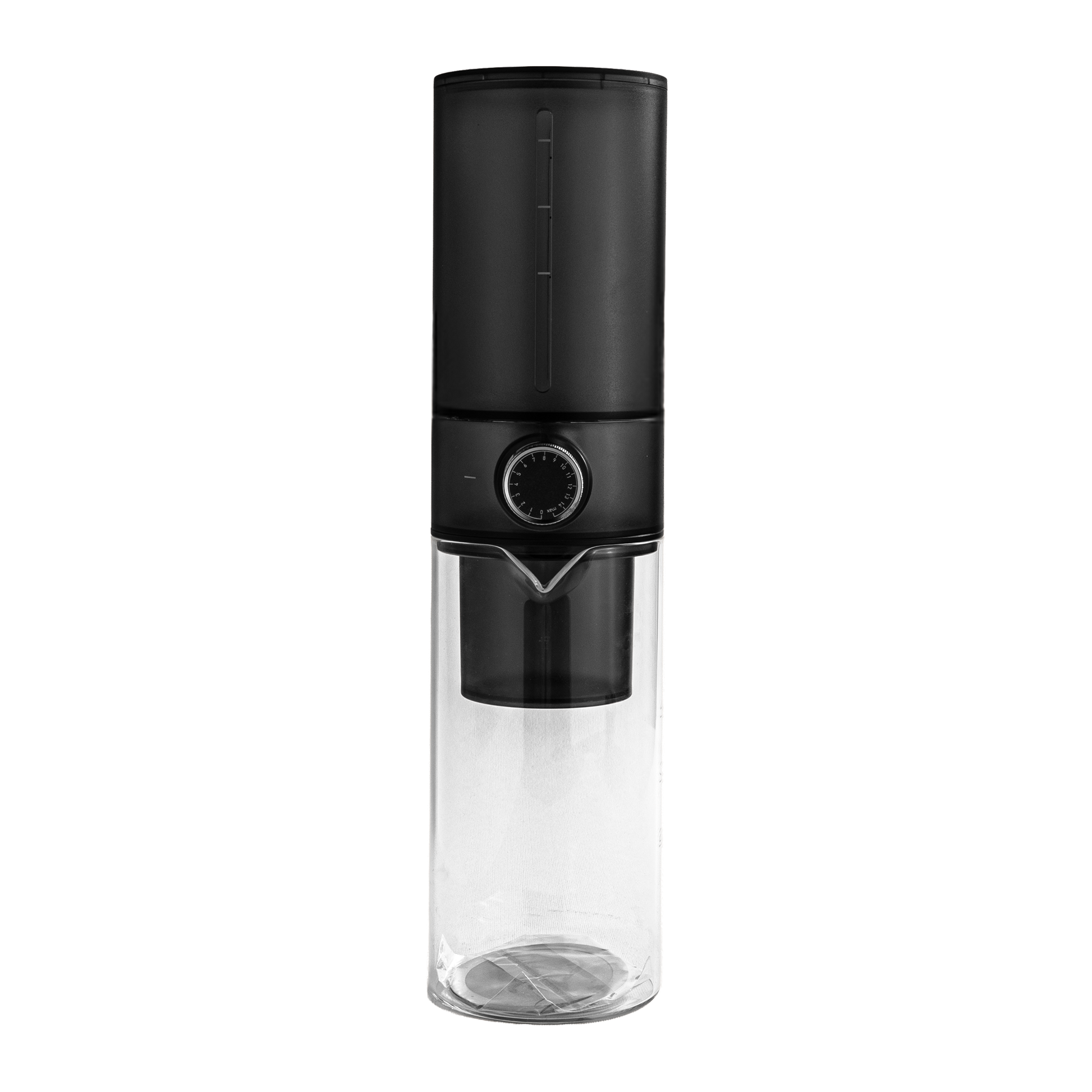 تايم مور طقم جهاز التقطير البارد أسود شفاف 400 مل