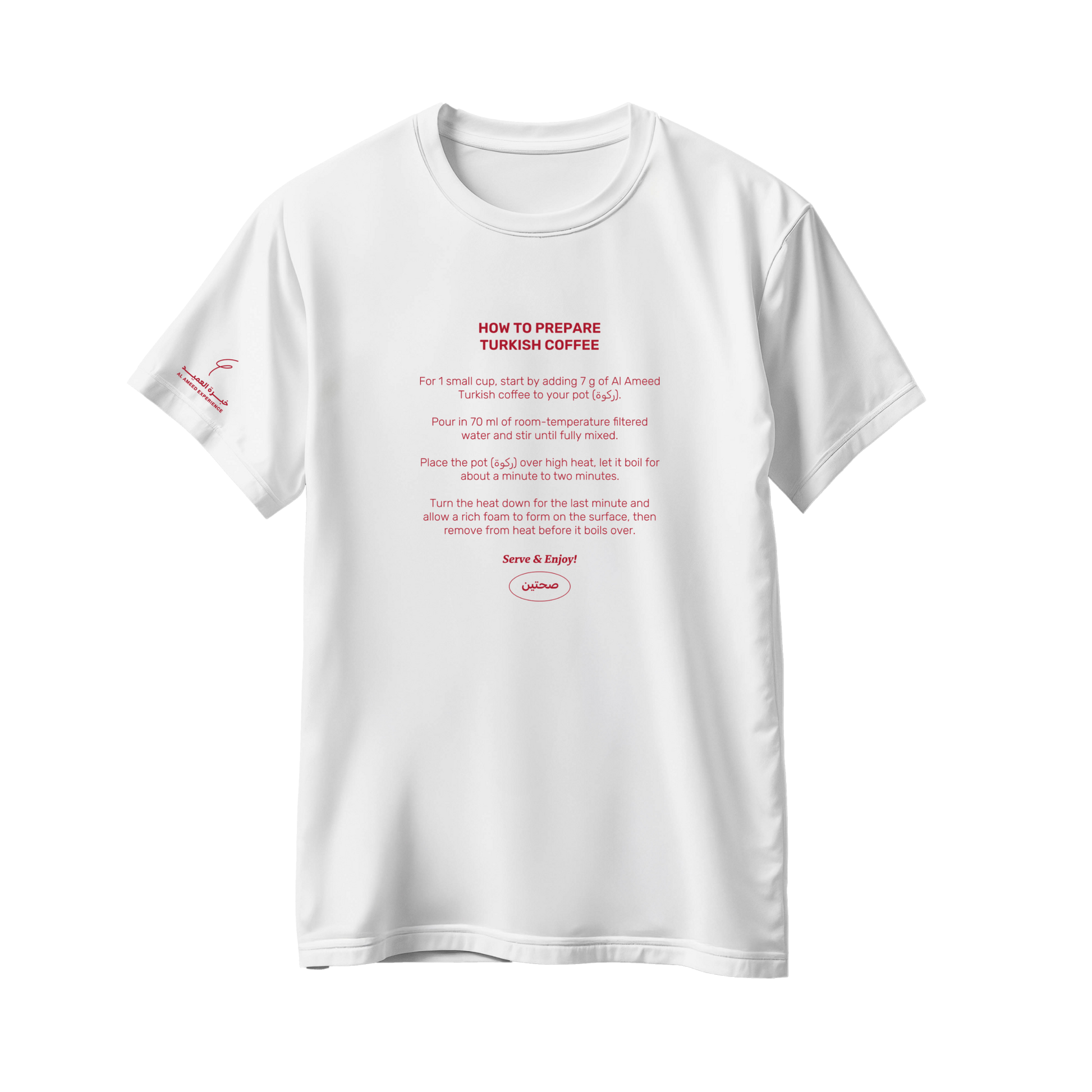 Turkish Coffee Preparation Method T-shirt