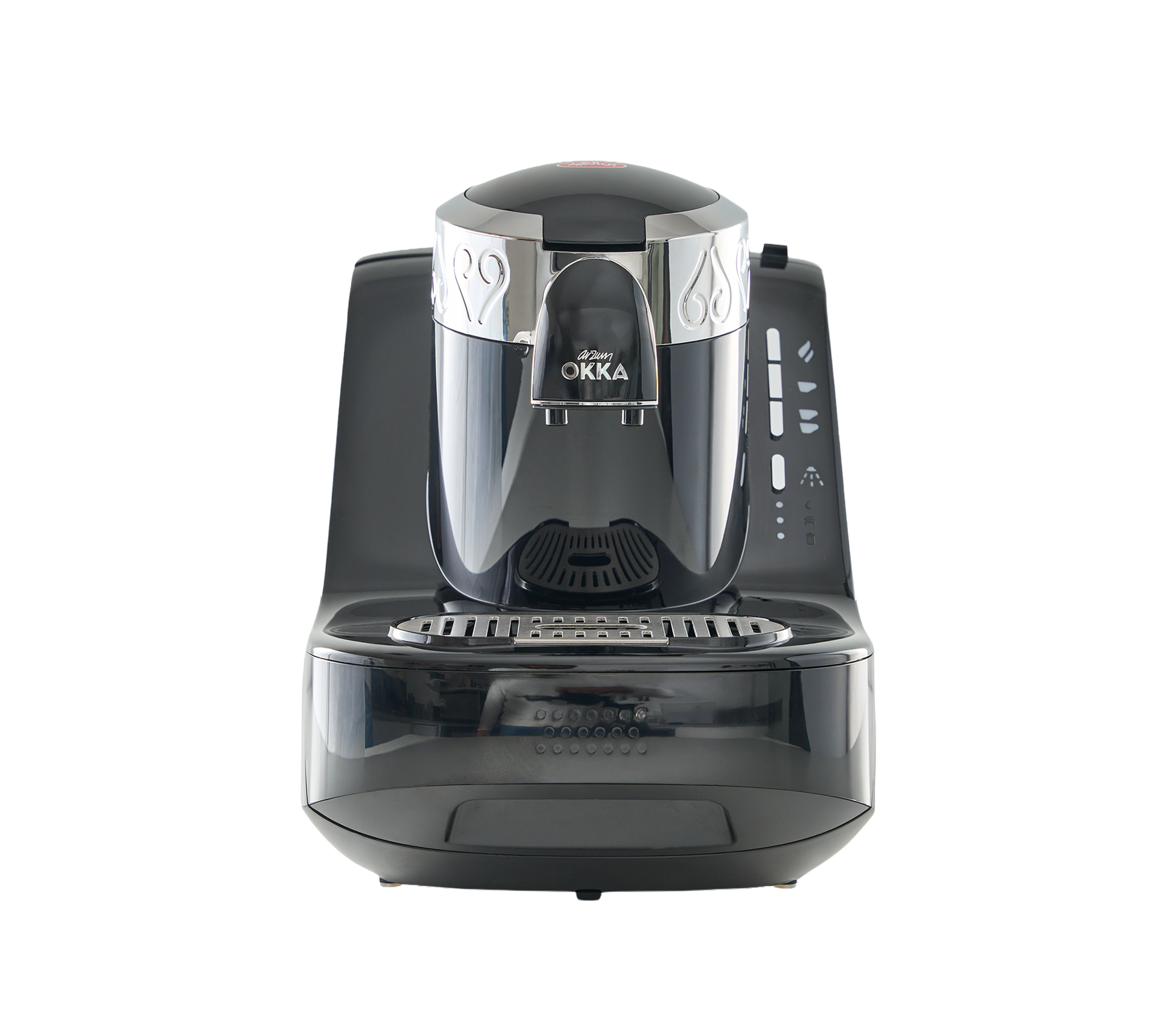 Okka Turkish Coffee Machine Black Chrome