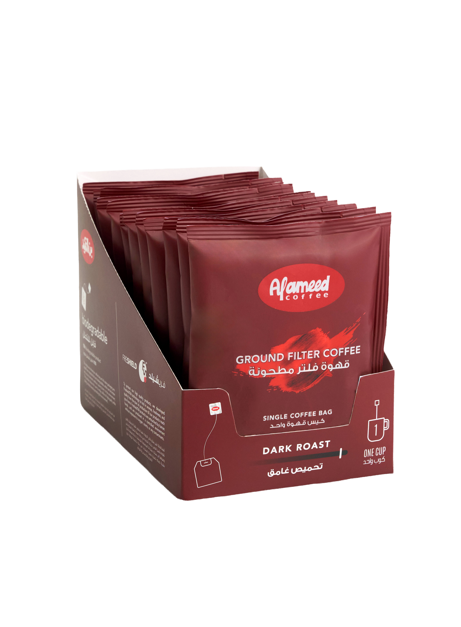 American Filter Coffee Pack Dark (12 Bags)