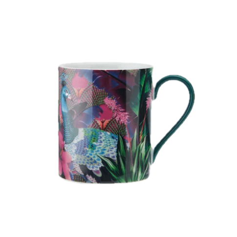 Mikasa x Sarah Arnett Peacock Print Mug (350ml)